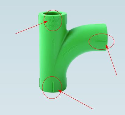 ppr管上的標(biāo)志線起什么作用?高清大圖徹底看明白! ppr管上的標(biāo)志線起什么作用?高清大圖徹底看明白!